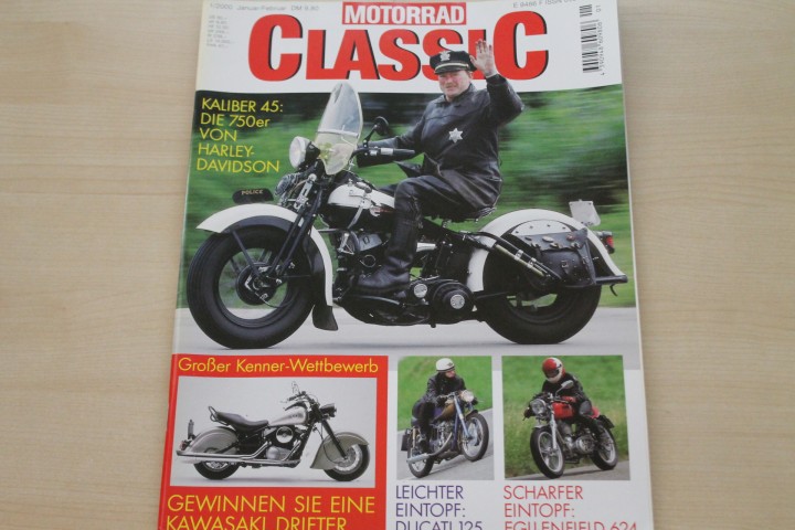 Deckblatt Motorrad Classic (01/2000)